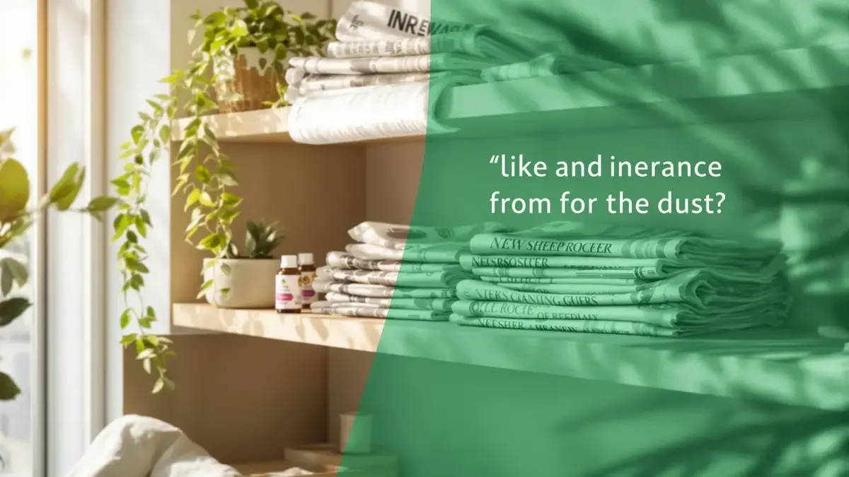 Objavte, ako sa obyčajný papierový novinový list stáva nevyhnutným trikom pre dokonalý interiér