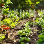 Premeniť svoju záhradu s touto jednoduchou fintou: použite plastový vidlicu vo vašej záhradke