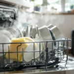 Vložte hubku do umývačky riadu pred odchodom na dovolenku, aby ste predišli problémom